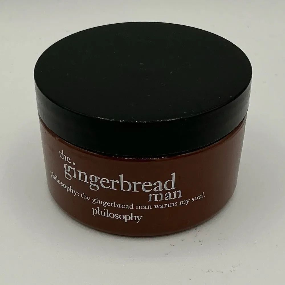 Philosophy The  Gingerbread Man body cream Unisex Adults NEW 4oz